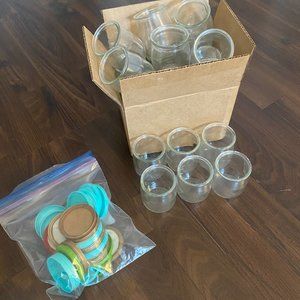 Maison Riviera Petit Pot Glass Jars (x24)